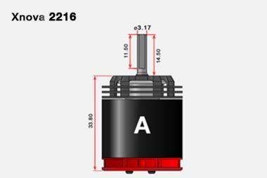 Xnova XTS 2216-2600KV-A