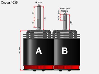 Xnova 4035-400KV 3Y-A 