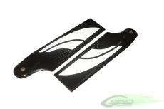 SAB 70 mm/5/3 Carbon Fiber Tail Blade - Goblin 500