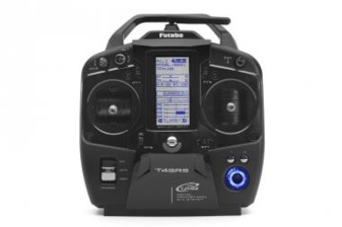 Futaba 4GRS, receiver R304SB with telem.
