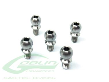 Uniball M3x4-dia 5, H3.5