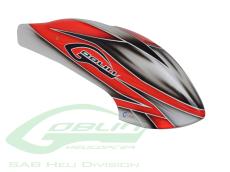 Canomod Airbrush Canopy Red/White - Goblin 500 