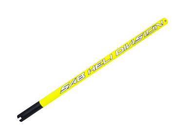 25 mm Aluminum Tail Boom Yellow - RAW 500