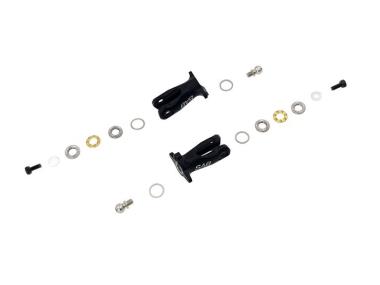Aluminum Tail Blades Grip - RAW 500