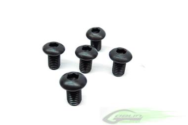 BUTTON HEAD SOCKET CAP SCREW M 4 X 6-All Goblins
