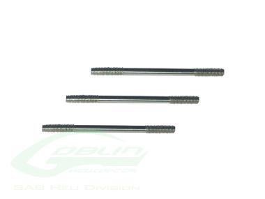 THREADED RODS M2.5 X 40 X 3PCS-All Goblins