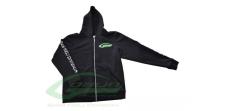 HOODIE BLACK SAB  - size S