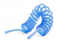 Spiral Slauch for benzin 5x3mm Blue