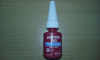 Loctite 243 - 5 ml,zajišťovač šroubů