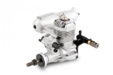 O.S.MAX 15LA silver, with muffler